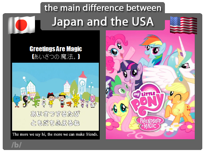 Greetings Are Magic / あいさつの魔法。 VS. Friendship is Magic