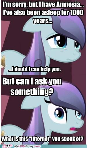 Amnesiac Crystal Pony (What's a LoL Cat?)