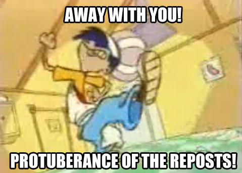 Unwanted Reposts!