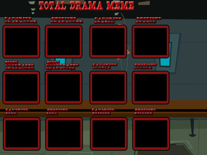 Total Drama Controversy Meme