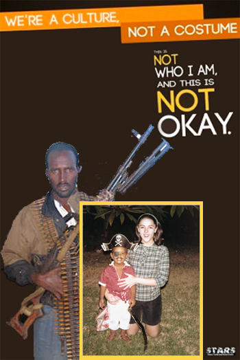 We're a culture, not a costume- Somali pirate and Obama