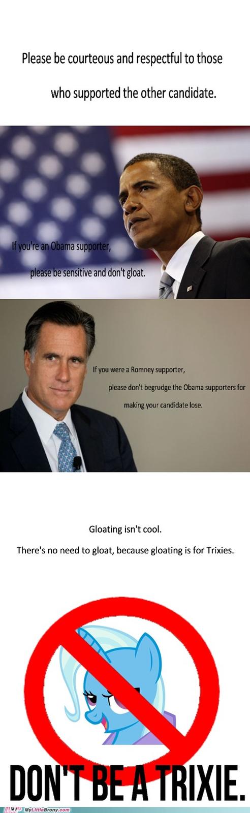 Gloating Is For Trixies