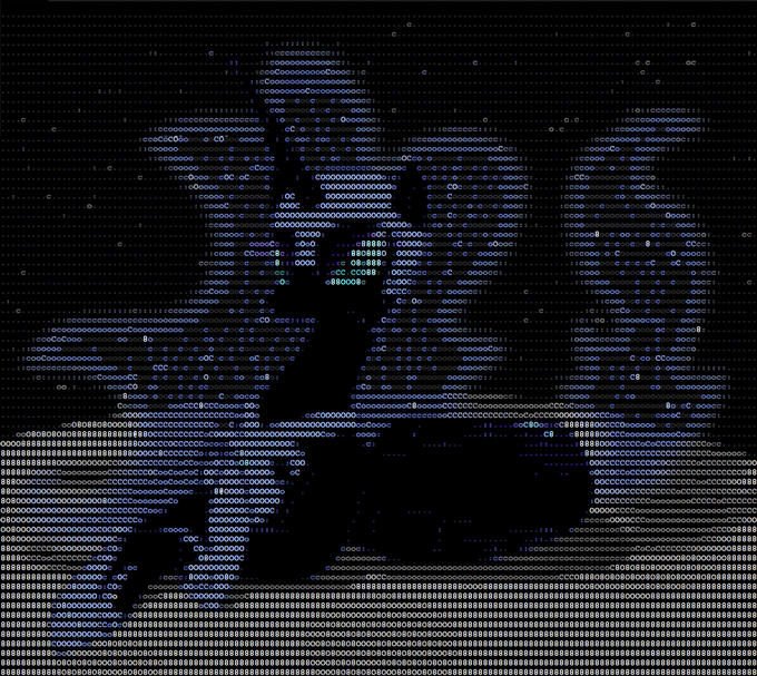 ASCII Moon