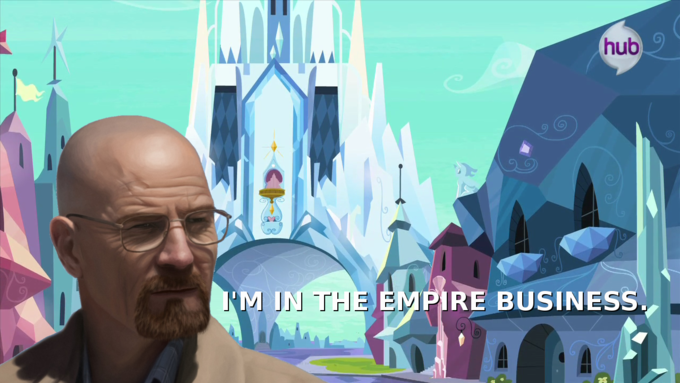 Walter White had a crystal empire before it was cool.