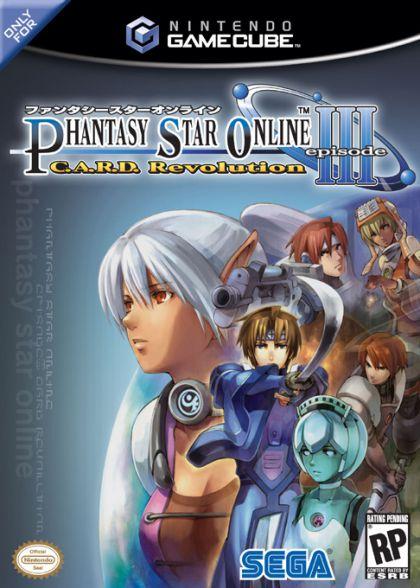 Phantasy Star Online Episode 3 CARD Revolution For Gamecube