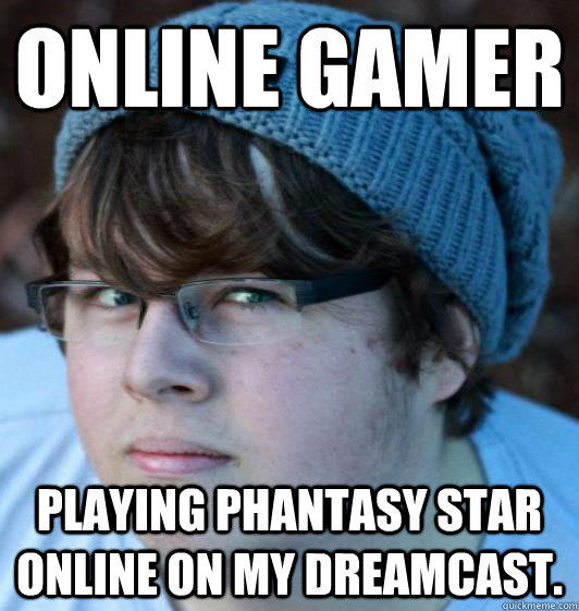 Online Gamer Hipster