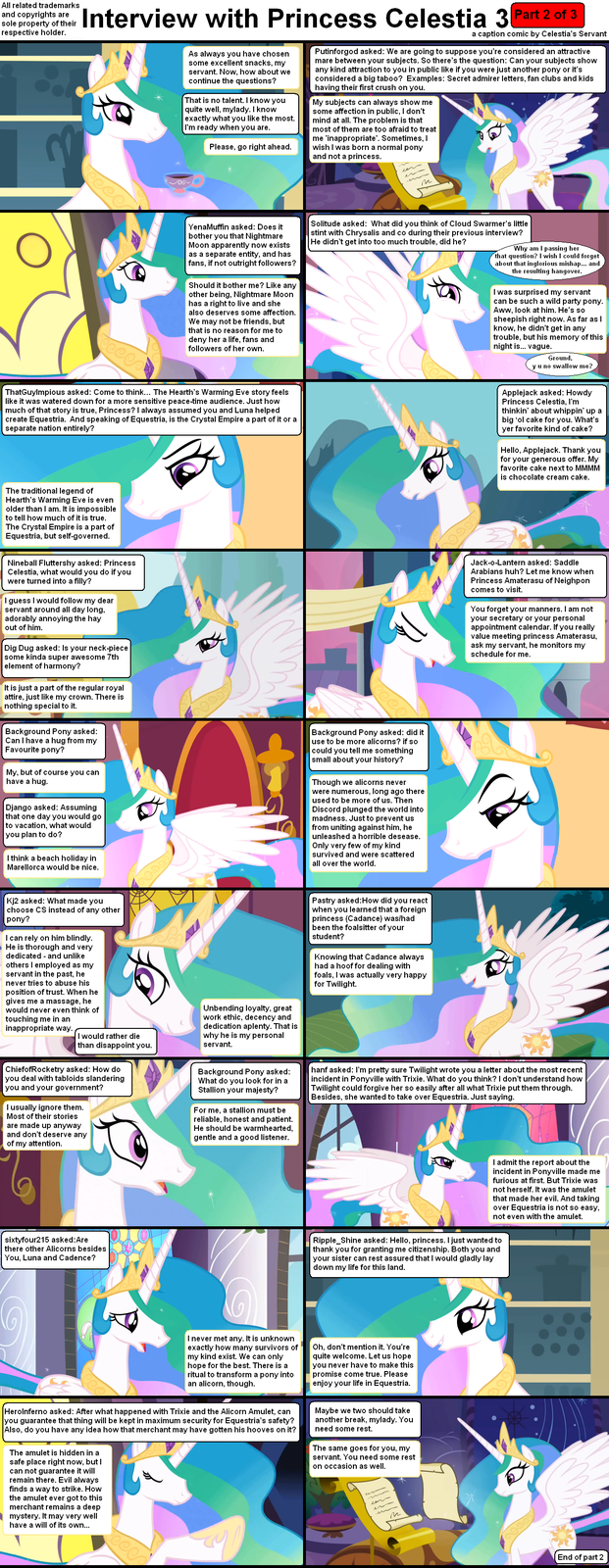 Interview with princess Celestia 3