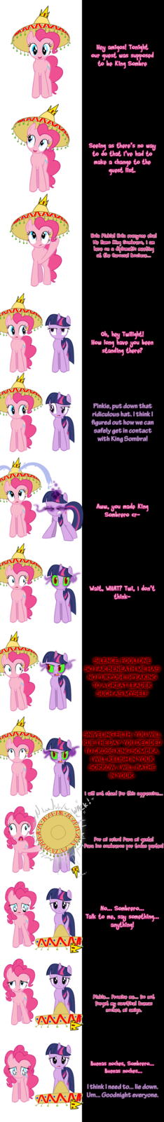 Pinkie says Buenas Noches!