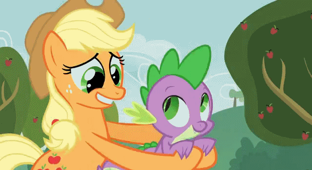 Applejack IS PYRO!! GIF