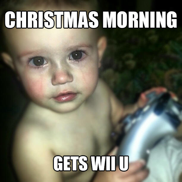 Crying Gamer Baby - Wii U