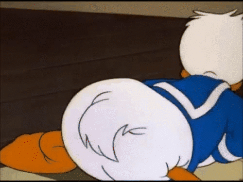 The terrifying truth of Donald Duck