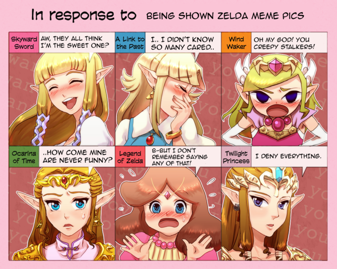 Being Shown Zelda Meme Pictures