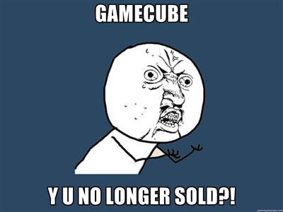 Gamecube Y U NO LONGER SOLD?!