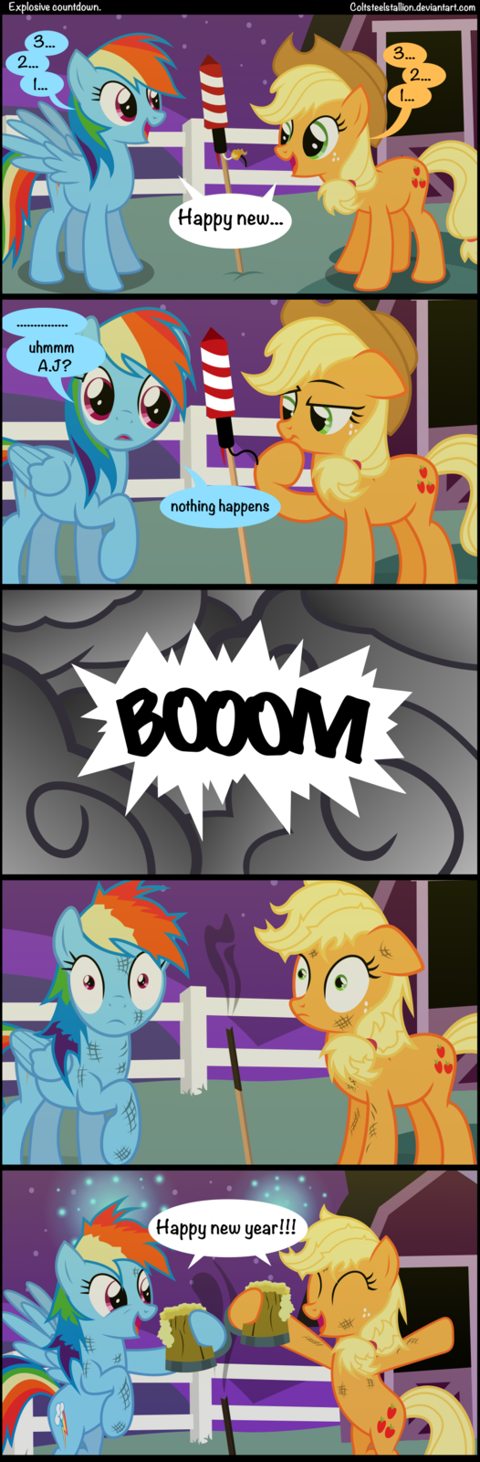 Explosive countdown