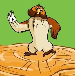 Owl in Winnie The Pooh's Home Run Derby