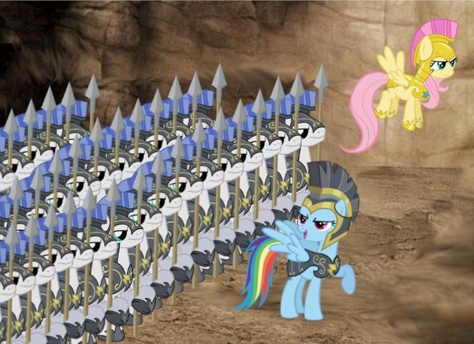 THIS IS WHERE WE HOLD THEM! THIS IS WHERE WE FIGHT! THIS IS WHERE THEY DIE!