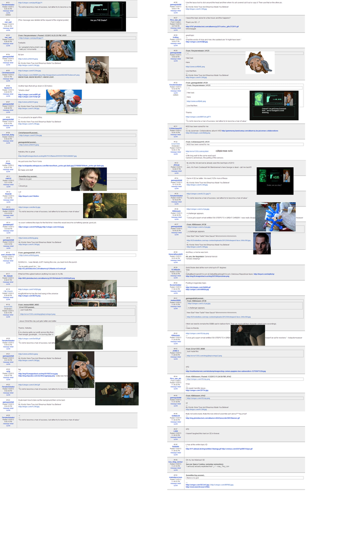"RIP Solid Snake" topic from Gamefaqs Current Events board - Page 3