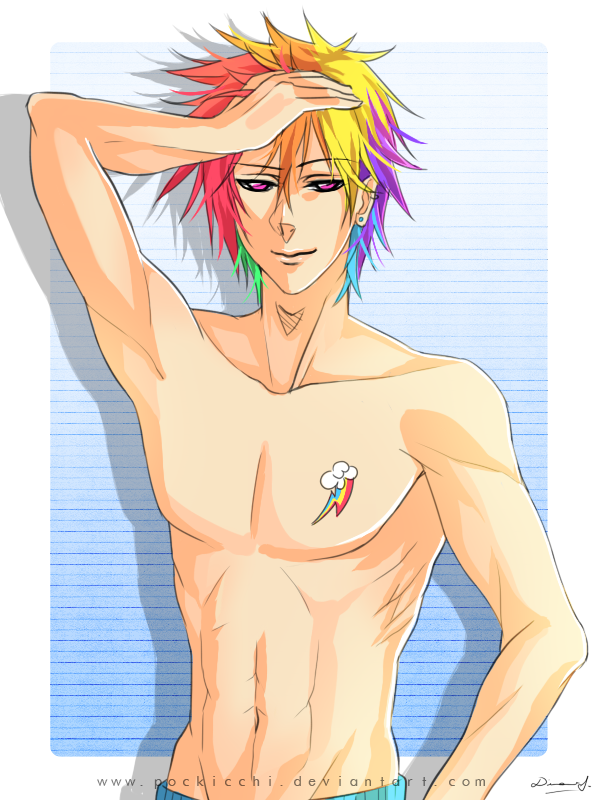 Human Rainbow Blitz