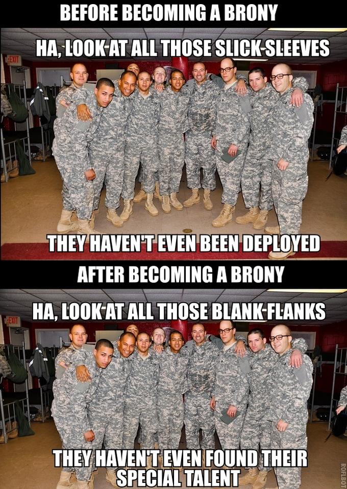 military brony humor 