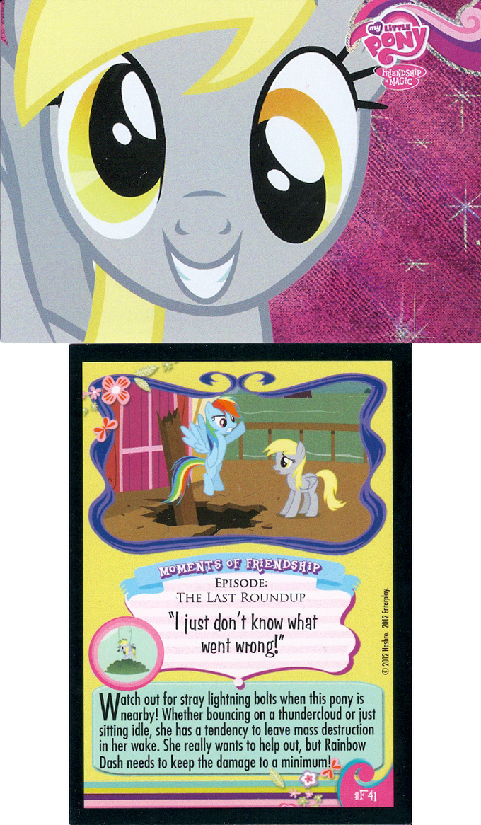 MLP:FiM Derpy Special Foil Card