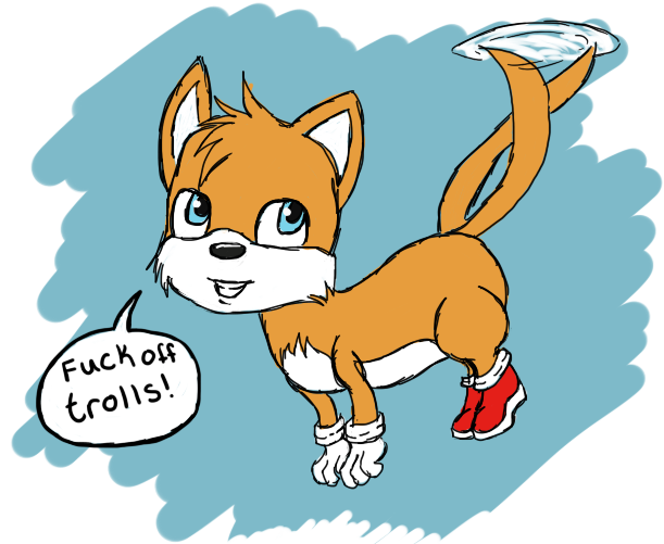 Tails Trolls the Trolls by SwinInSoup