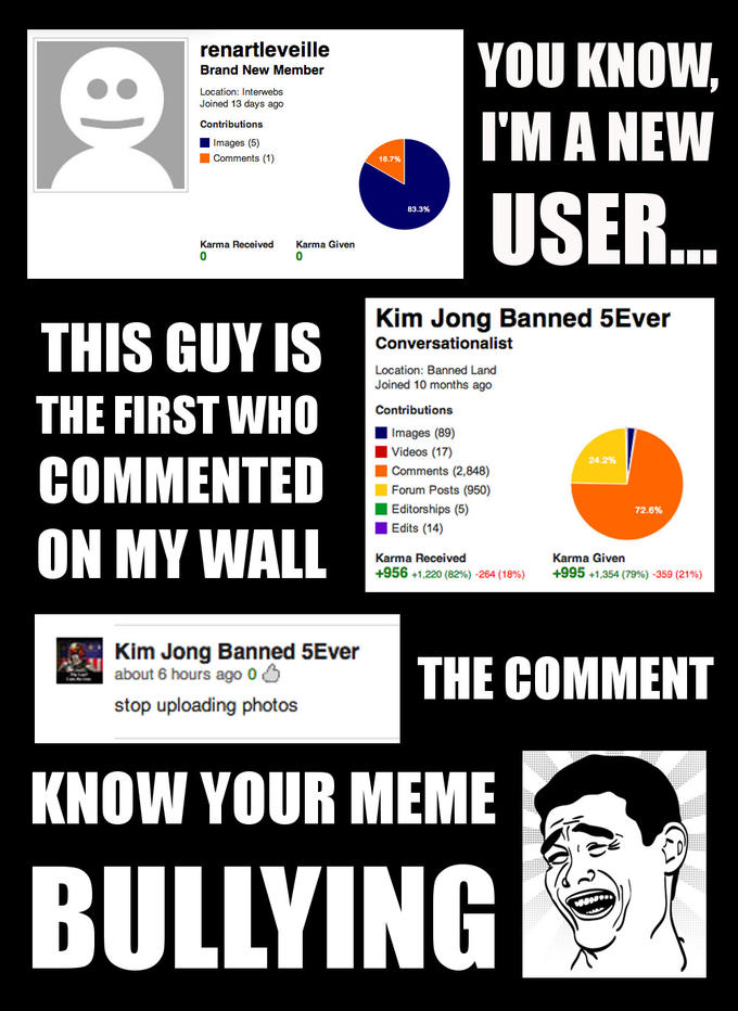 Know your meme bullying