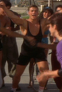 Van Damme in Breakin'