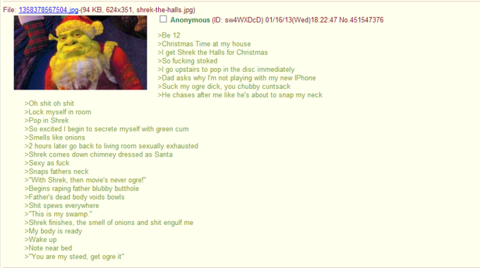 Santa Shrek