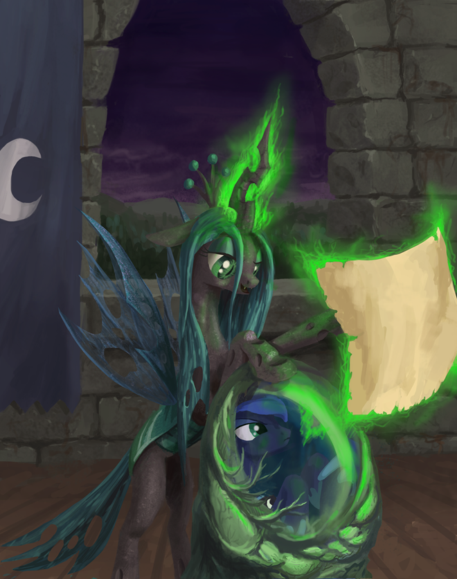 With your army I will conquer all of Equestria!
