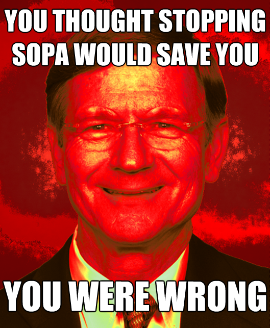 You thought stopping it would save you?
