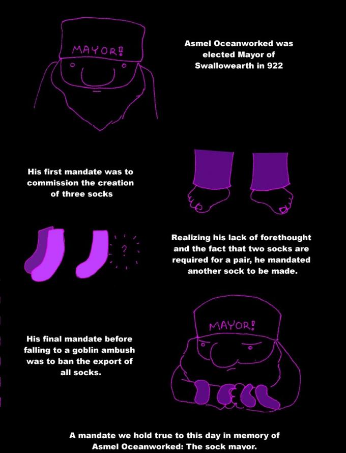 The Sock Mayor