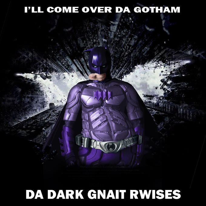 I'll come over da gotham