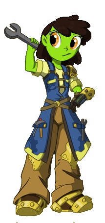 Lil' Orcie Nasia the Engineer WIP
