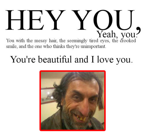 You're Beautiful and I Love You | Instagram Quote Rebuttals / Hipster