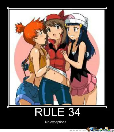 Rule 34 Pokemon Rule 34 Know Your Meme 2499