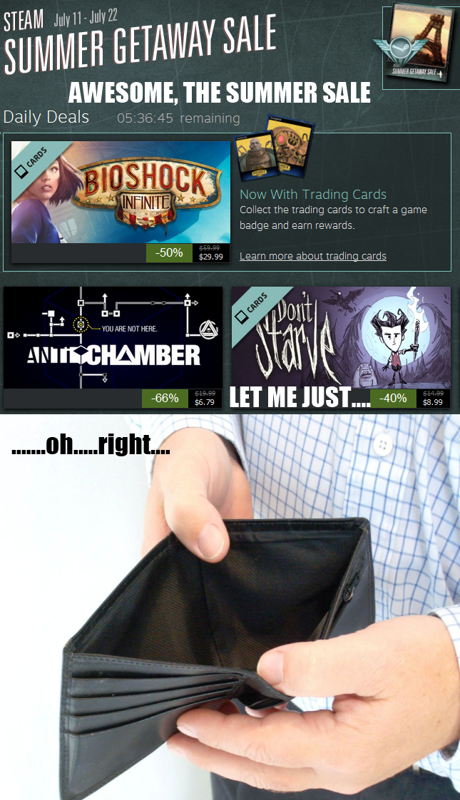 Ahh, the summer sale