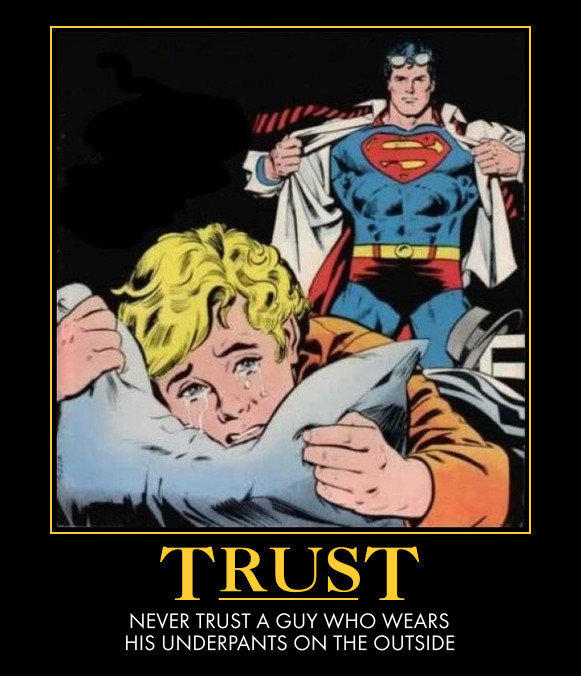 Superman is going in dry Bite the Pillow Know Your Meme