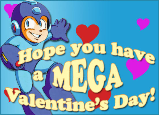 Mega Man Valentine's Day Cards: Mega Man | Valentine's Day ...