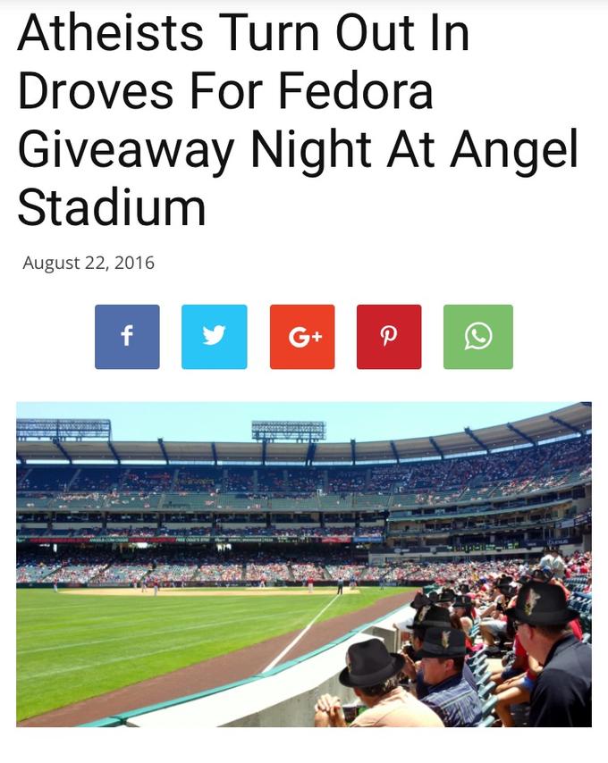 Fedora Giveaway Night