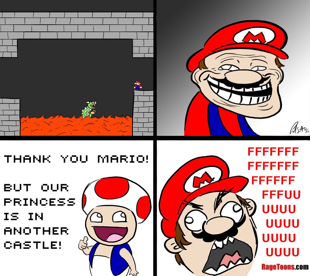 Sorry Mario The Princess Is In Another Castle [Image - 147501] | But Our Princess is in Another Castle! | Know Your Meme