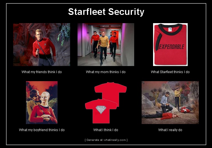 Star Trek Security Star Trek Know Your Meme