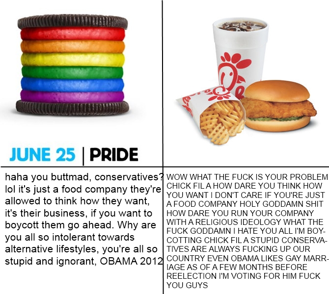 The Truth Chick Fil A Gay Marriage Controversy Know Your Meme