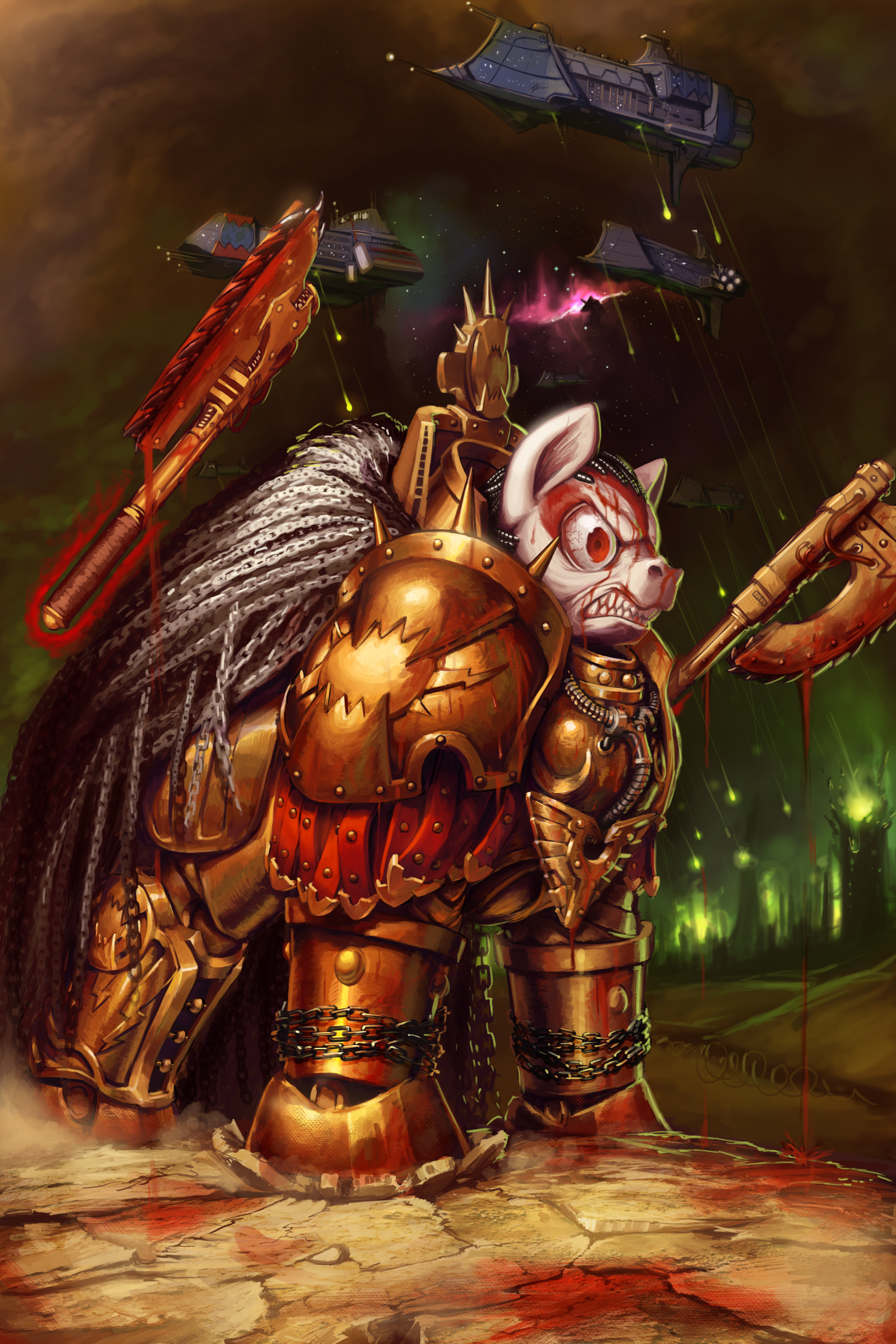 Angron, The World Eaters Primarch | My Little Pony: Friendship is Magic