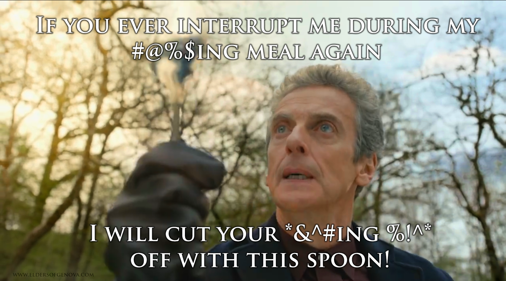 Malcolm Tucker as the Doctor Know Your Meme