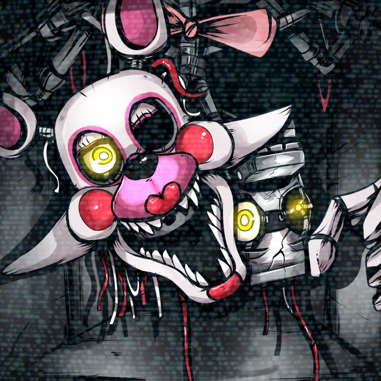 Как рисовать аниматроники фото Как нарисовать Аниматроников из Five Nights at Freddy's
