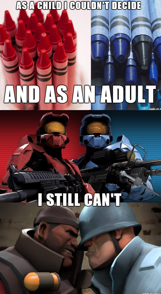 [Image 862053] Red vs. Blue Know Your Meme