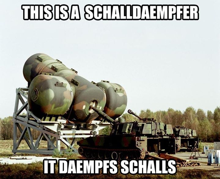 Silencer for Tanks This Is a Flammenwerfer, It Werfs Flammen Know Your Meme