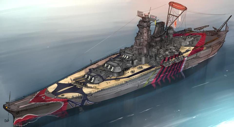 world of warships anime mod kancolle skin