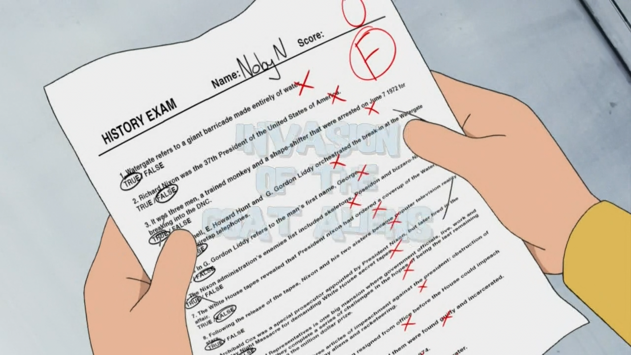 Nobita's failed test Doraemon Know Your Meme