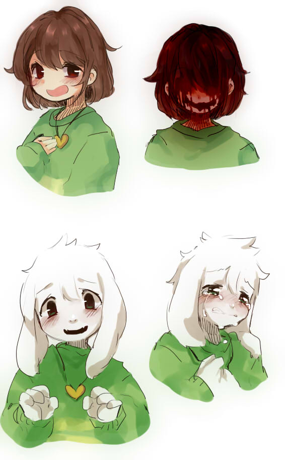 Chara and asriel Chara and asriel